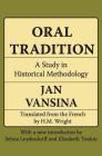 Oral Tradition: A Study in Historical Methodology By Robert Loring Allen Cover Image
