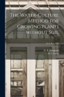 The Water-culture Method for Growing Plants Without Soil; C347 rev 1950 Cover Image