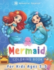 Mermaid Coloring Book: For Kids Ages 3-5 Cover Image