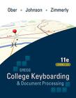 Gregg College Keyboarding & Document Processing (Gdp); Lessons 1-120, Main Text By Scot Ober, Jack Johnson, Arlene Zimmerly Cover Image