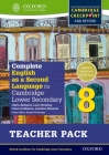 Complete English as a Second Language for Cambridge Secondary 1 Teacher Pack 8 & CD (Cie Checkpoint) By Chris Akhurst, Lucy Bowley, Clare Collinson Cover Image