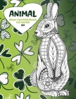 Adult Coloring Books for Women Zen - Animal By Leona Davidson Cover Image