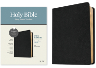 KJV Wide Margin Bible, Filament Enabled Edition (Red Letter, Genuine Leather, Black) By Tyndale (Created by) Cover Image