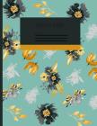 Sketchbook: Black & Gold Watercolor Floral Sketch paper to draw, and sketch in 120 pages (8.5x11 Inch). By Creative Line Publishing Cover Image