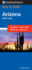 Rand McNally Easy to Fold: Arizona (Laminated Fold Map) (Rand McNally Easyfinder) Cover Image