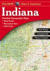 Indiana Atlas & Gazetteer By Delorme Mapping Company (Manufactured by) Cover Image