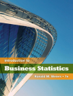 Introduction to Business Statistics (with Premium Website Printed Access Card) [With Access Code] (Available Titles Cengagenow) By Ronald M. Weiers Cover Image