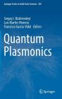 Quantum Plasmonics Cover Image