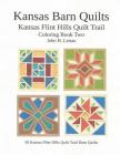 Kansas Barn Quilts Coloring Book Two Cover Image