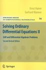 Solving Ordinary Differential Equations II: Stiff and Differential-Algebraic Problems Cover Image