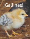 ¡Gallinas!: Una lectura para personas de la tercera edad, impresa con una letra de 48 puntos de tamaño, que incluye fotos y hojas By Celia Ross Cover Image
