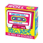 Awesome 80s! Sticker Roll By Mudpuppy, Marcus Oakley (Illustrator) Cover Image