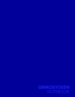 Genkouyoushi Notebook: For Beginners - Japanese Notebook Paper, Japanese Writing Practice Book - Plain Blue Cover By Moito Publishing Cover Image