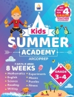 Kids Summer Academy by ArgoPrep - Grades 3-4: 8 Weeks of Math, Reading, Science, Logic, and Fitness Online Access Included Prevent Summer Learning Los Cover Image