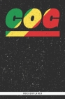 Cog: Republik Kongo Wochenplaner mit 106 Seiten in weiß. Organizer auch als Terminkalender, Kalender oder Planer mit der ko By Mes Kar Cover Image
