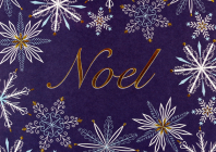 Golden Noel Deluxe Boxed Holiday Cards  Cover Image