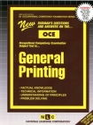 GENERAL PRINTING: Passbooks Study Guide (Occupational Competency Examination) Cover Image