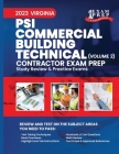 2023 Virginia PSI Commercial Building Technical Contractor: Volume 2: Study Review & Practice Exams Cover Image