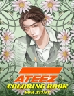 ATEEZ Coloring Book for ATINY: Relaxation, Fun, Creativity, Cover Image