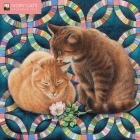 Ivory Cats by Lesley Anne Ivory Mini Wall Calendar 2023 (Art Calendar) By Flame Tree Studio (Created by) Cover Image