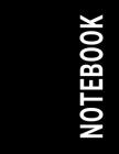 Notebook: Unruled Notebook - 8.5
