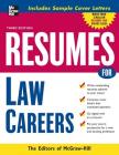 Resumes for Law Careers (McGraw-Hill Professional Resumes) Cover Image