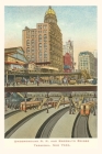 Vintage Journal Underground RR and Brooklyn Bridge Terminal, New York City By Found Image Press (Producer) Cover Image