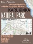 Karukinka Natural Park Tierra Del Fuego Detailed Topo Map Roads Trails Campsites Trekking/Hiking/Walking Complete Topographic Map Atlas Chile Patagoni By Sergio Mazitto Cover Image