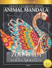 Zoo-Dala Birds Version Vol 27, Animal Mandala, Adult Coloring Book: Stress Relieving Zentangle Designs Animal By Houssam Boudjellal Cover Image