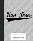 College Ruled Line Paper: SAN JOSE Notebook By Weezag Cover Image