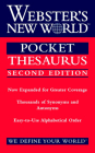 Webster's New World Pocket Thesaurus, Second Edition Cover Image