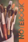 Notebook: Paintbrush Excellent Composition Notebook for Watercolour Artist Cover Image