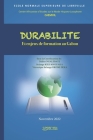 Durabilé et enjeux de formation au Gabon By Paul D. Posso, Véronique Solange Okome-Beka, Didier Ngalebaye Cover Image