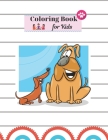 Coloring Book for Kids: Animal Coloring Book for Kids Ages 4-6. Children's Coloring Books with dogs and puppies. Cover Image