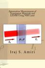 Attenuation Measurement of Transparent Materials and LIDAR Using NIR Laser By Iraj S. Amiri Cover Image