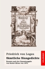 Sämtliche Sinngedichte: Neusatz nach der Gesamtausgabe von Gustav Eitner von 1872 Cover Image
