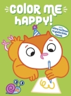 Color Me Happy! (Green): With Shiny Outlines to Guide Little Hands By Dover Publications Cover Image