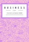 Business Expense Tracker Notebook 2020: Business Budget Finance Organizer Ledger for Entrepreneurs - Pink & Purple Cover Image
