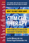 What You Must Know about Stem Cell Therapy: How Stem Cells Can Allow Your Body to Repair Itself By Leslie Mesen, Elaine Fogel Schneider Cover Image
