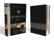 Niv, Storyline Bible, Leathersoft, Black, Comfort Print: Each Story Plays a Part. See How They All Connect. By Emmanuel Foundation (Editor), Zondervan Cover Image