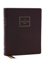 The Prayer Bible: Pray God's Word Cover to Cover (Nkjv, Brown Genuine Leather, Red Letter, Comfort Print) By Thomas Nelson Cover Image