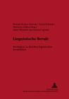 Linguistische Berufe: Ein Ratgeber Zu Aktuellen Linguistischen Berufsfeldern (Forum Angewandte Linguistik - F.A.L. #37) By Michael Becker-Mrotzek (Editor), Gisela Brünner (Editor), Hermann Cölfen (Editor) Cover Image