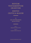Novum Testamentum Graecum, Editio Critica Maior VI/2: Revelation, Supplementary Material Cover Image