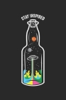 Stay Inspired: Raumschiff Bunte Flasche Alien - Geschmack des Weltraums Notizbuch gepunktet DIN A5 - 120 Seiten für Notizen, Zeichnun Cover Image
