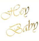 Baby shower guest book (Hardcover): comments book, baby shower party decor, baby naming day guest book, baby shower party, welcome baby party guest bo By Lulu and Bell Cover Image