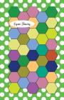 Organic Chemistry: Hexagon Paper (Large) 0.5 Inches (1/2) 100 Pages (5.06x 7.81) White Paper, Hexes Radius Honey Comb Paper, Hexagonal Gr By Jye Whyy Cover Image