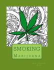 Smoking Adult Coloring Book: Marijuana Mini Posters Cover Image
