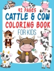 Cattle & Cow Coloring Book For Kids: Cute Gift For Boys and Girls Ages 4-8 By Purple Riverr Cover Image
