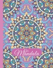 Geo-Mandala: 50+ Unique Geometric and mandala pattern large print adult coloring book for relaxation and stress relief: An Adult Co By Redtag Coloring Books Cover Image