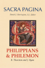 Philippians and Philemon (Sacra Pagina #10) By Bonnie B. Thurston, Judith Ryan Cover Image